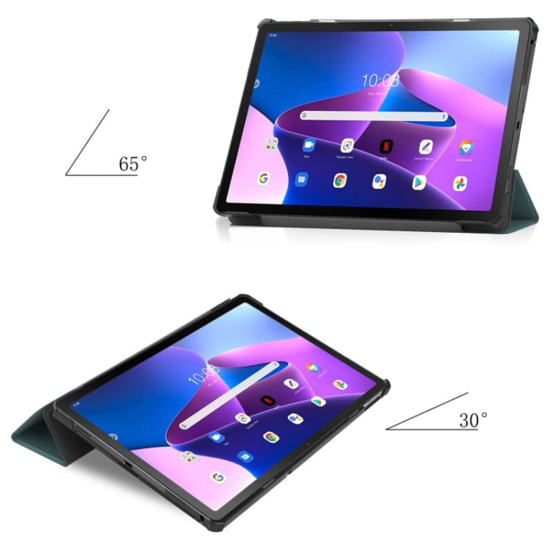 Чохол-книжка BeCover Flexible TPU Mate для Lenovo Tab M10 Plus TB-125F (3rd Gen)/K10 Pro TB-226 Dark Green (712524)