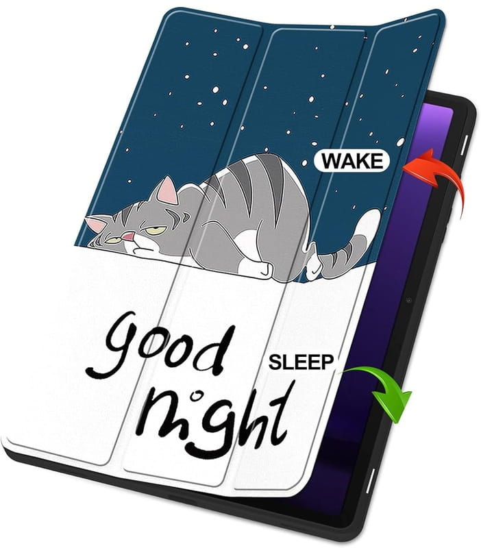 Чехол-книжка BeCover Flexible TPU Mate для Samsung Galaxy Tab S9 (SM-X710/SM-X716)/S9 FE (SM-X510/SM-X516B) Good Night (712535)