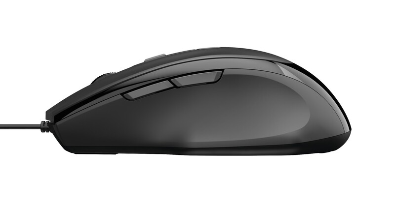 Миша Trust Voca Black (23650)