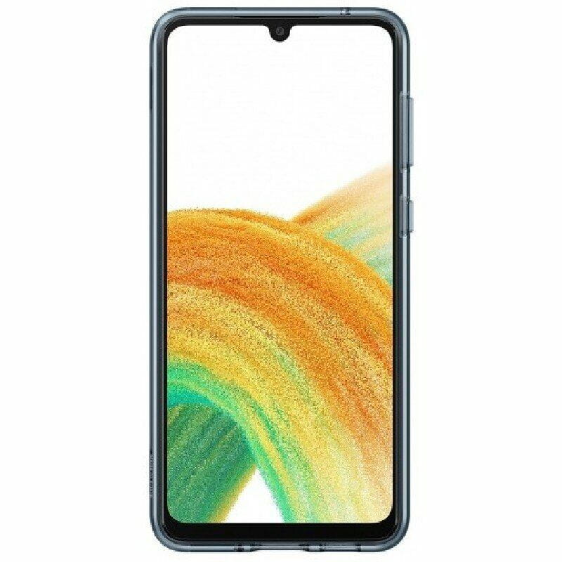 Чохол-накладка Samsung Clear Strap Cover для Samsung Galaxy A33 SM-A336 Black (EF-XA336CBEGRU)