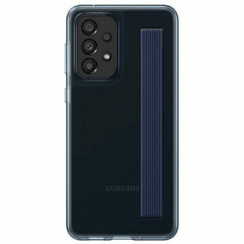 Чохол-накладка Samsung Clear Strap Cover для Samsung Galaxy A33 SM-A336 Black (EF-XA336CBEGRU)