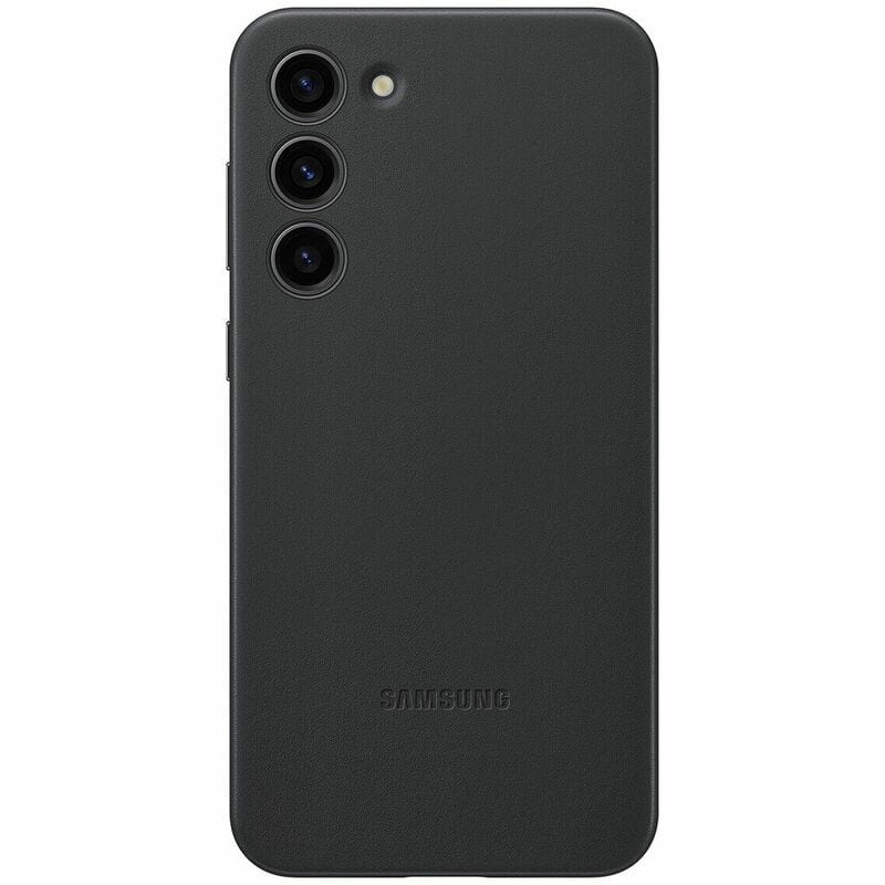 Чохол-накладка Samsung Leather Cover для Samsung Galaxy S23 Plus SM-S916 Black (EF-VS916LBEGRU)