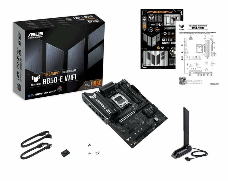 Материнська плата Asus TUF Gaming B850-E WiFi Socket AM5