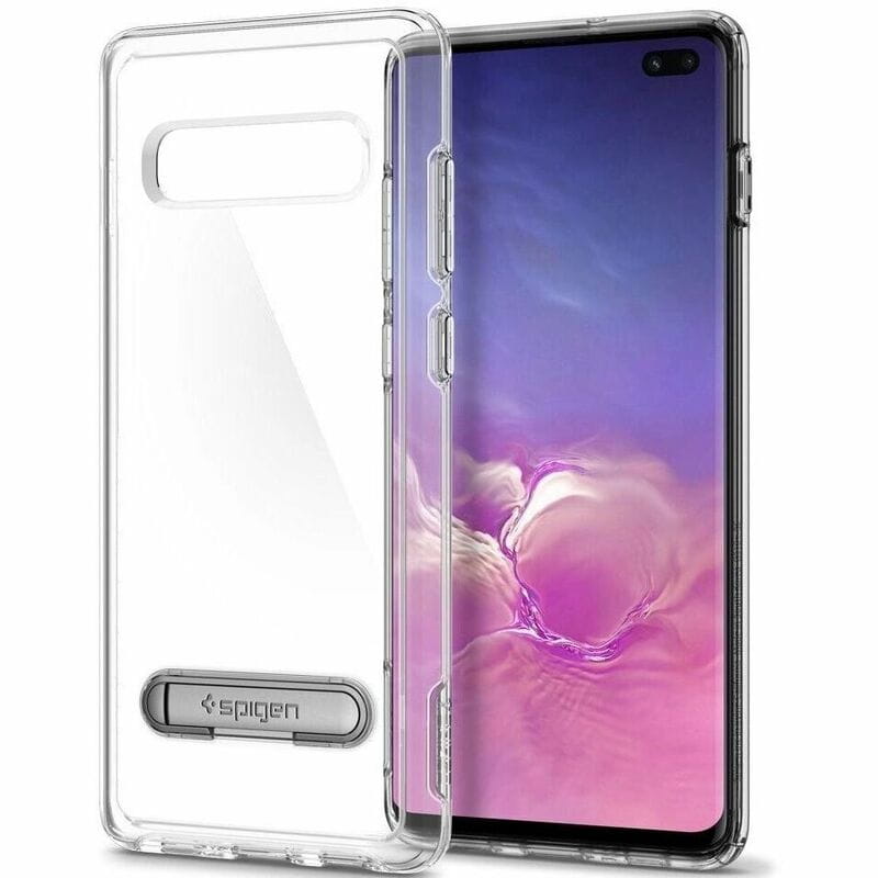Чохол-накладка Spigen Slim Armor для Samsung Galaxy S10+ SM-G975 Crystal Clear (606CS25394)