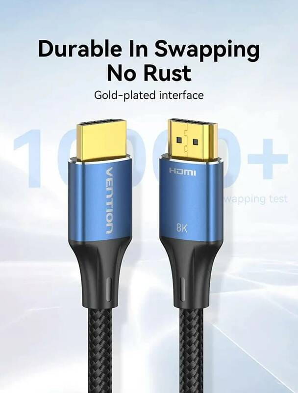 Кабель Vention HDMI - HDMI V 2.1 (M/M), 2 м, Black (ALGLH)