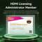 Фото - Кабель Vention HDMI - HDMI V 2.1 (M/M), 2 м, Green (ALOGH) | click.ua
