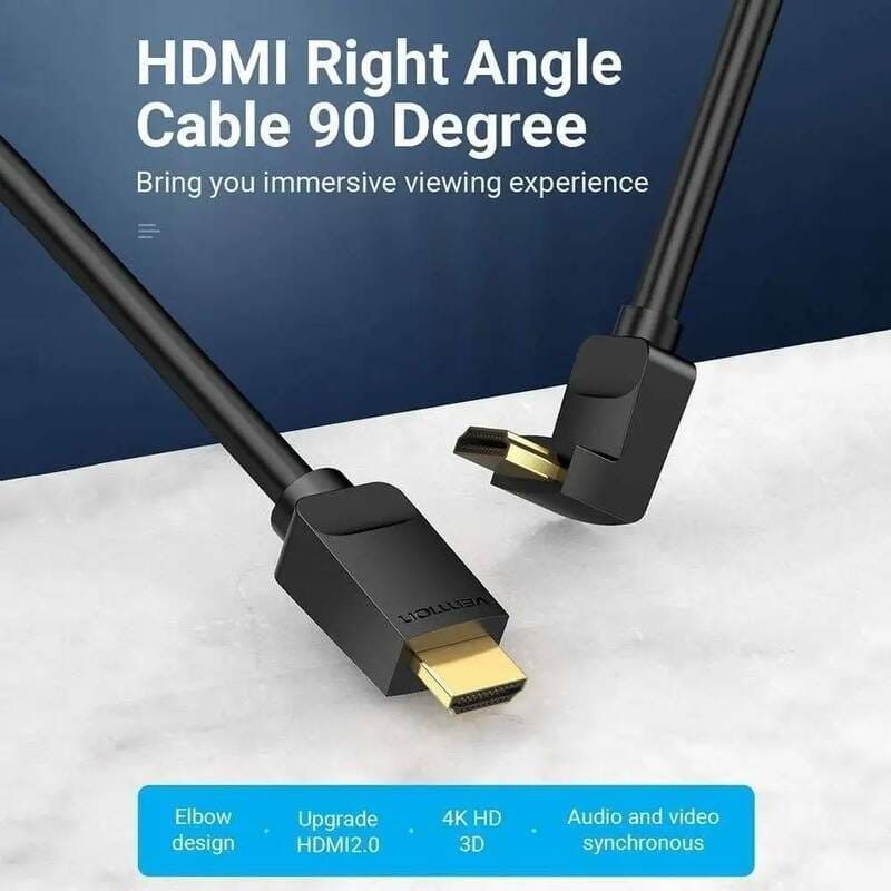 Кабель Vention HDMI - HDMI V 2.0 (M/M), 3 м, Black (AARBI)