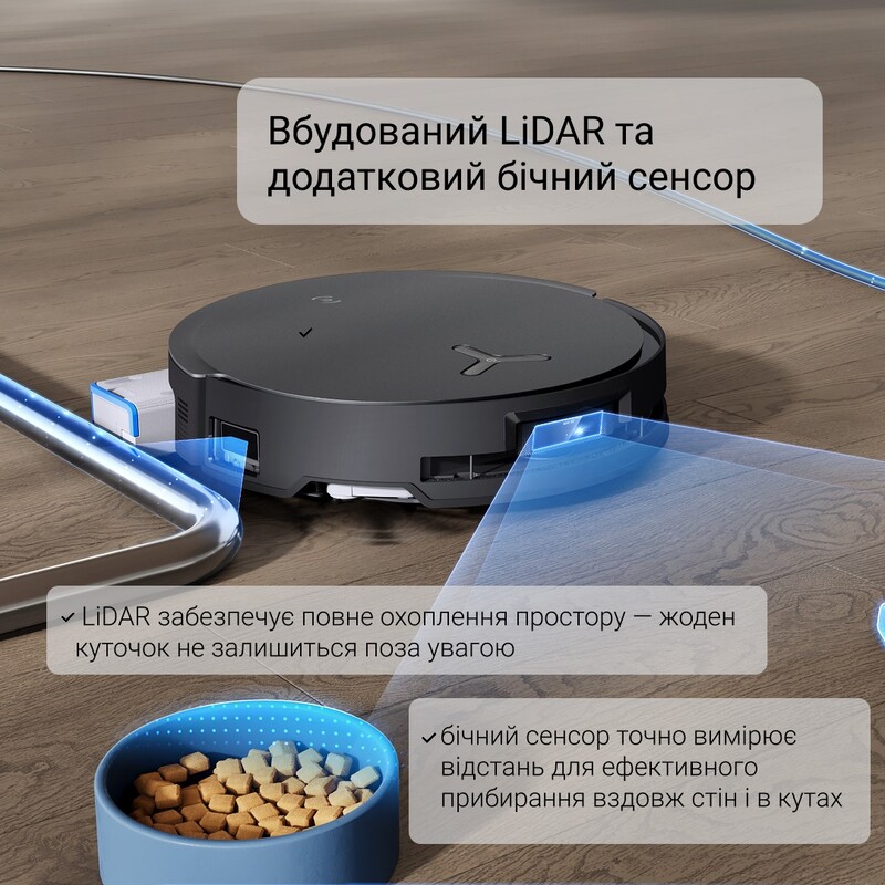 Робот-пылесос Ecovacs Deebot X8 Pro Omni (DEX56) Black
