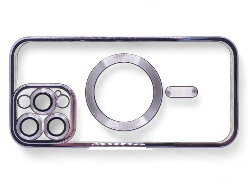 Чохол-накладка BeCover TPU Chrome Case MagSafe для Apple iPhone 16 Pro Sierra Blue (712082)