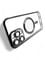Фото - Чохол-накладка BeCover TPU Chrome Case MagSafe для Apple iPhone 16 Pro Max Black (712085) | click.ua