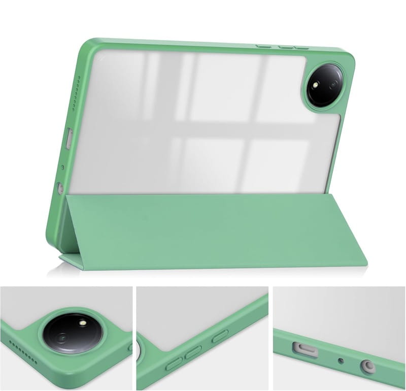 Чехол-книжка BeCover Soft Edge TPU для Xiaomi Redmi Pad SE 8.7 Green (712567)