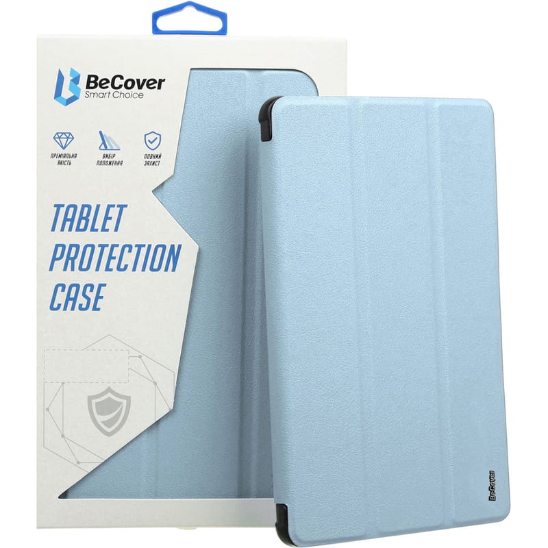 Чохол-книжка BeCover Soft Edge TPU для Xiaomi Redmi Pad SE 8.7 Light Blue (712569)
