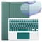 Фото - Чохол з бездротовою клавіатурою (TouchPad) BeCover для Apple iPad Air 13 (2024/2025) Dark Green (712603) | click.ua
