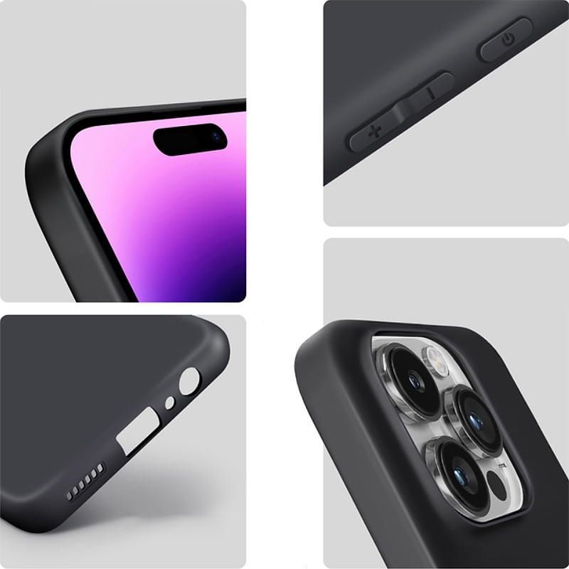 Чeхол-накладка BeCover для Apple iPhone 16 Pro Max Black (712280)