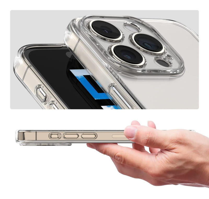 Чeхол-накладка BeCover для Apple iPhone 16 Pro Max Transparancy (712281)