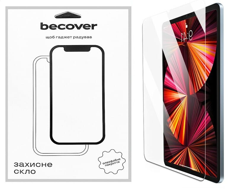 Захисне скло BeCover для Apple iPad mini 7 2024 Clear (712273)