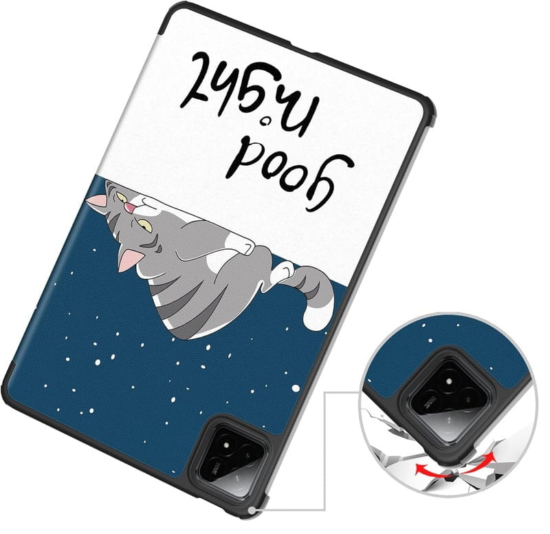 Чехол-книжка BeCover Smart Case для Xiaomi Pad 7/7 Pro 11.2 Good Night (712806)
