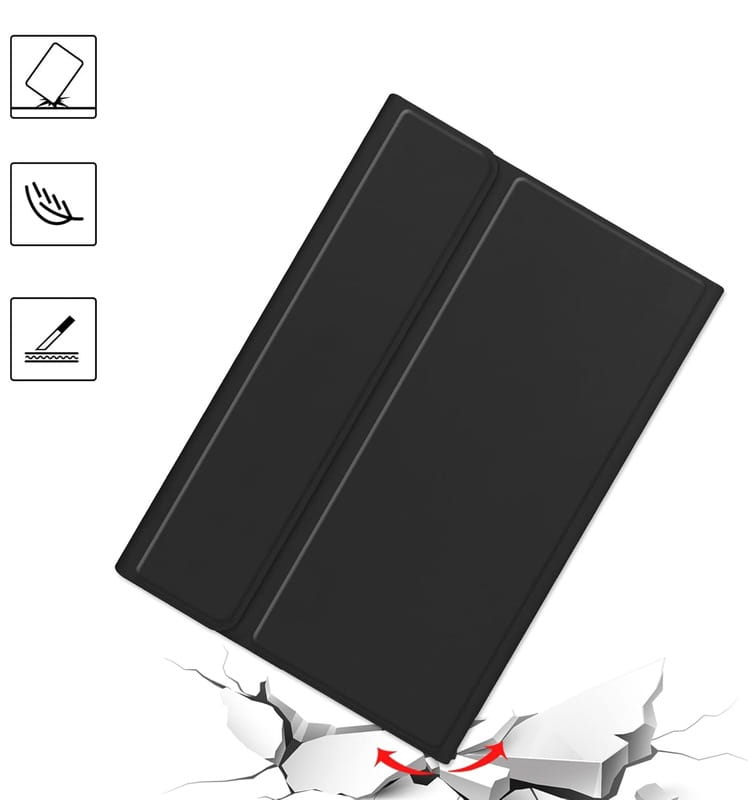 Чохол з бездротовою клавіатурою (TouchPad) BeCover для Lenovo Tab M10 (3rd Gen) TB328 Black (712387)