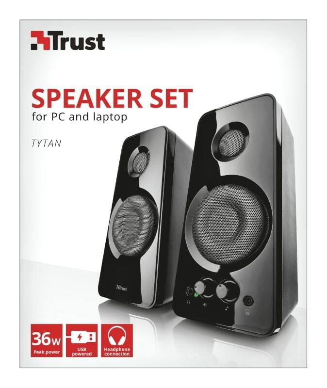 Акустическая система Trust 2.0 Tytan Black (21560)