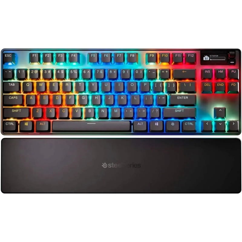 Клавiатура бездротова SteelSeries Apex Pro TKL WL Gen 3 UA HyperMagnetic (64871)