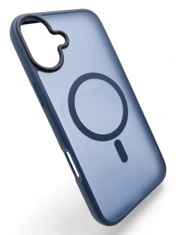 Чeхол-накладка BeCover Metal Buttons Case MagSafe для Apple iPhone 16 Plus Blue (712094)