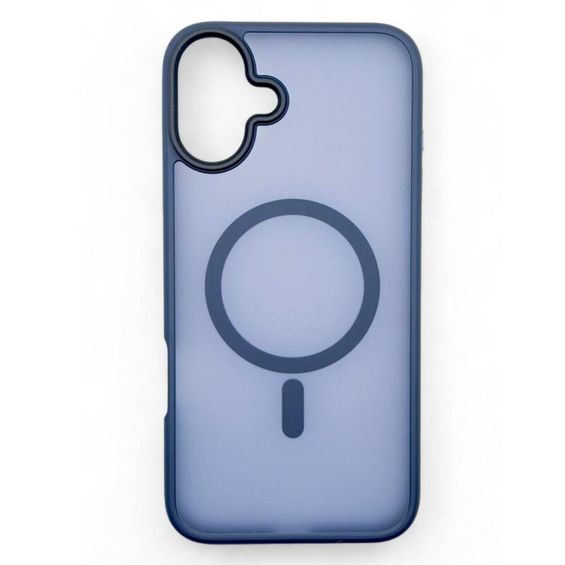 Чeхол-накладка BeCover Metal Buttons Case MagSafe для Apple iPhone 16 Plus Blue (712094)