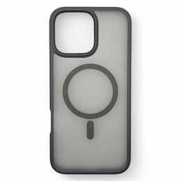 Чохол-накладка BeCover Metal Buttons Case MagSafe для Apple iPhone 16 Pro Max Black (712099)