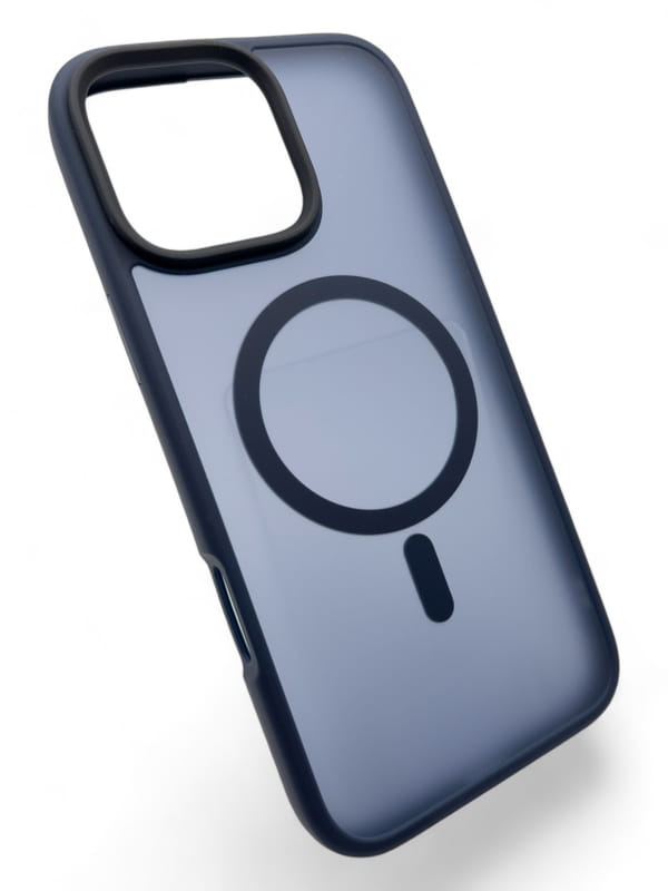 Чeхол-накладка BeCover Metal Buttons Case MagSafe для Apple iPhone 16 Pro Max Blue (712100)