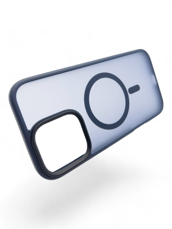 Чeхол-накладка BeCover Metal Buttons Case MagSafe для Apple iPhone 16 Pro Max Blue (712100)