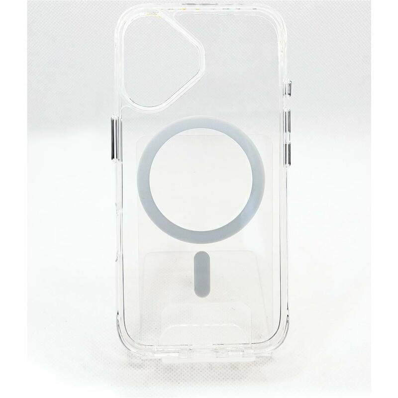 Чохол-накладка BeCover Space Case MagSafe для Apple iPhone 16 Transparancy (712102)