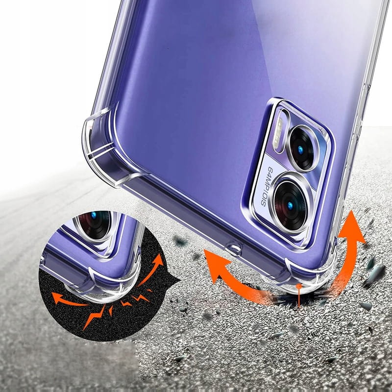 Чохол-накладка BeCover Anti-Shock для Motorola Edge 50 Fusion Clear (712307)