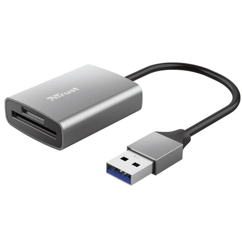 Картридер Trust Dalyx Grey (24135)