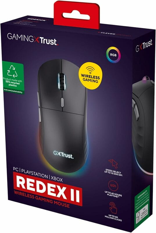 Мышь Trust GXT 926 Redex II Black (25126)