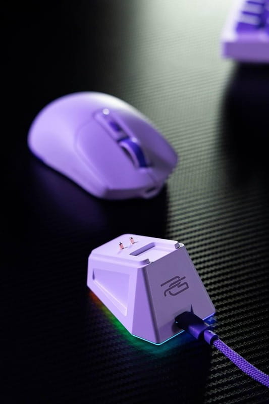 Миша бездротова Proove Gaming Rate Pro with Charging Dock White