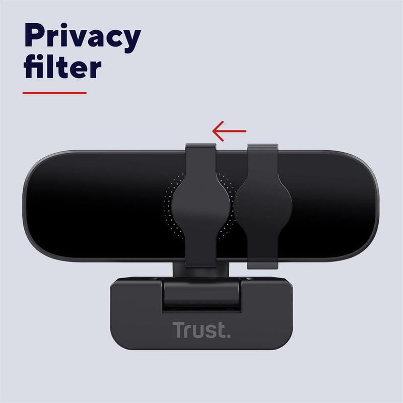 Веб-камера Trust Tanor Full HD Black (25548)