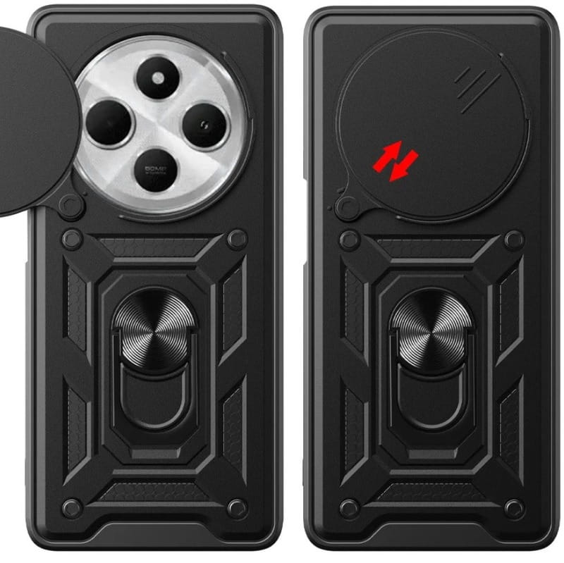 Чохол-накладка BeCover Military для Xiaomi Redmi 14C 4G/Poco C75 Black (712489)