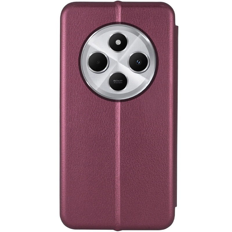 Чeхол-книжка BeCover Exclusive для Xiaomi Redmi 14C 4G / Poco C75 Red Wine (712511)