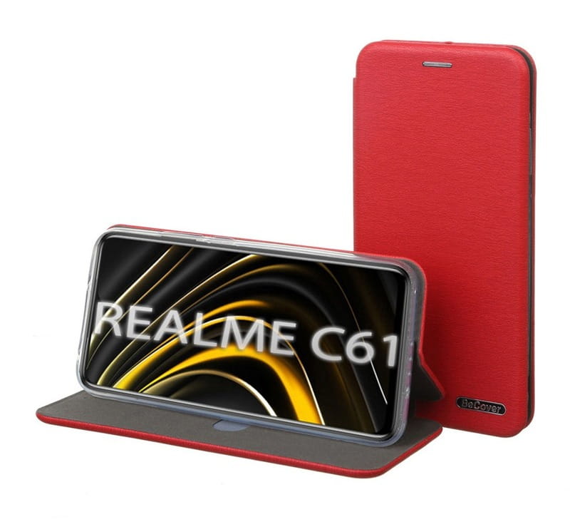 Чохол-книжка BeCover Exclusive для Realme C61 Red (712555)