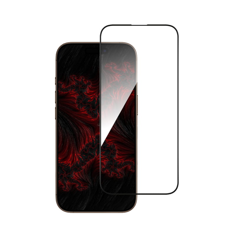 Защитное стекло Intaleo Full Glue ESD для Apple iPhone 16 Pro Black (1283126594724)