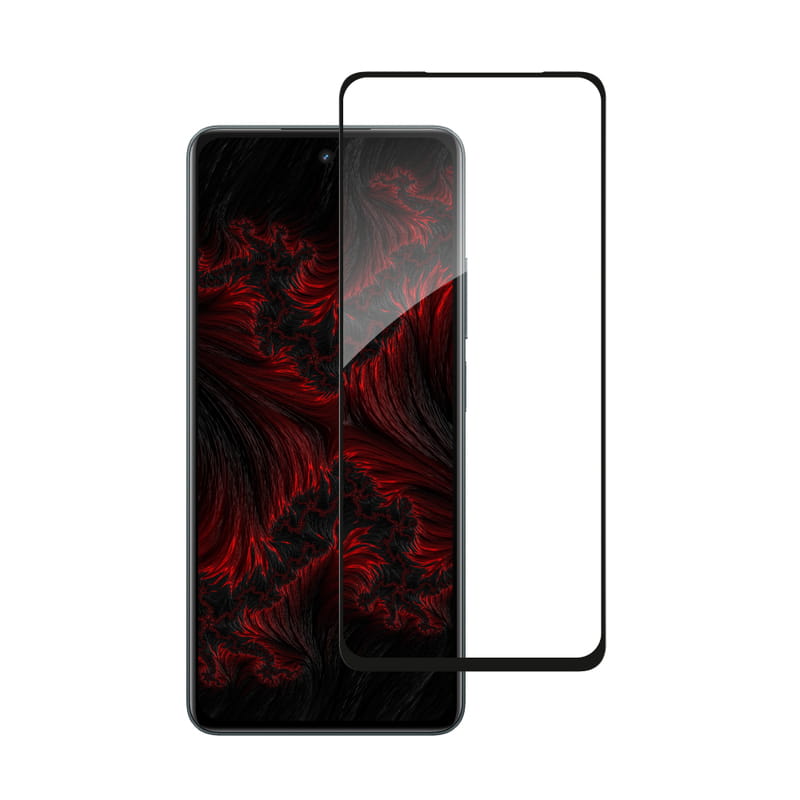 Защитное стекло Intaleo Full Glue для Realme C67 Black (1283126590047)