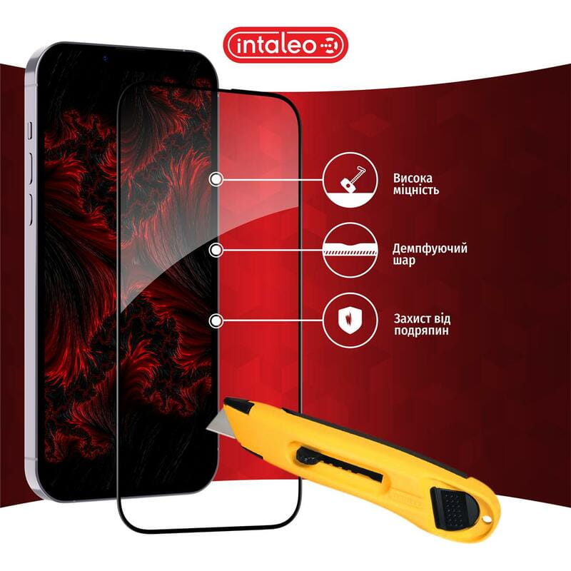 Защитное стекло Intaleo Full Glue для Samsung Galaxy A56 5G SM-A566 Black (1283126613074)