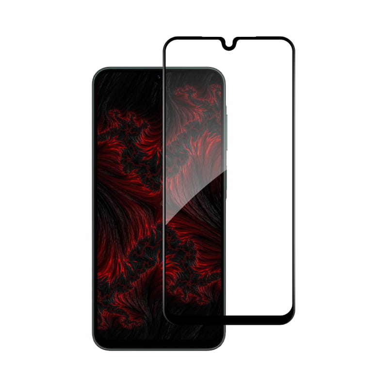 Защитное стекло Intaleo Full Glue для Samsung Galaxy M16 Black (1283126620188)