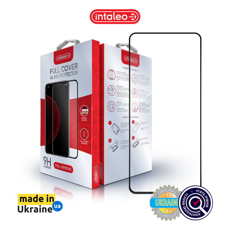 Защитное стекло Intaleo Full Glue для Xiaomi Redmi Note 13 Pro 5G (1283126583926)