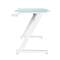 Фото - Геймерский стол Trust GXT 709W Luminus RGB White (25328) | click.ua
