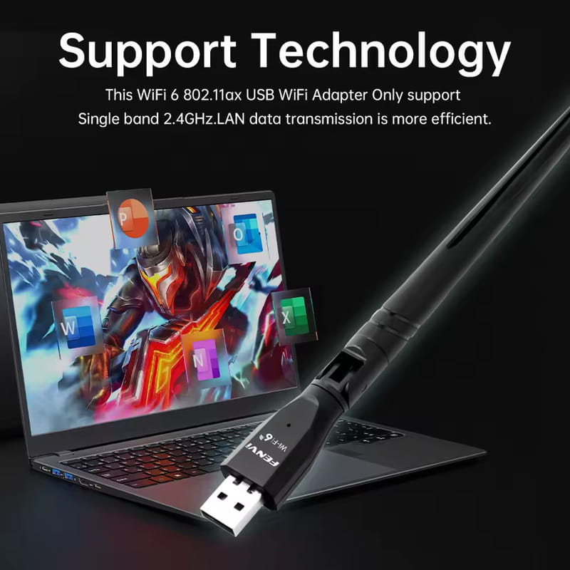 Бездротовий адаптер Fenvi FU-AX300Pro