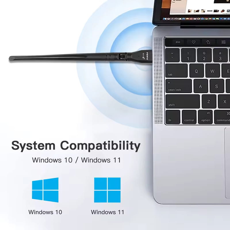 Бездротовий адаптер Fenvi FU-AX300Pro