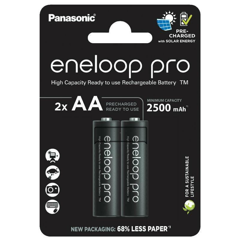 Акумулятори Panasonic Eneloop AA/HR06 NI-MH 2500 mAh BL 2 шт