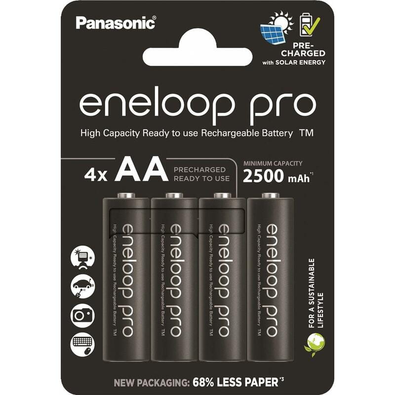 Акумулятори Panasonic Eneloop AA/HR06 NI-MH 2500 mAh BL 4 шт