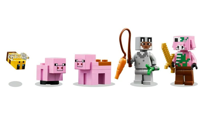 Конструктор LEGO Minecraft Будинок для поросят (21268)