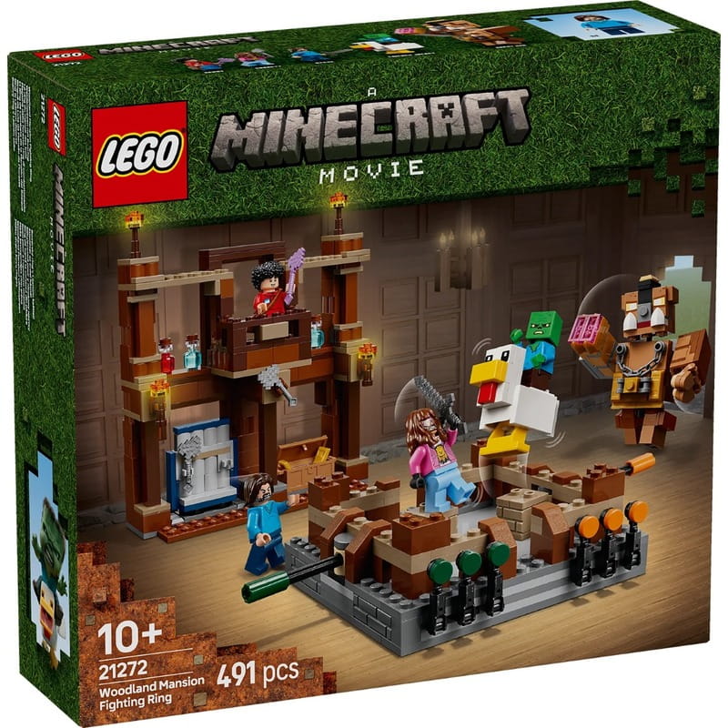 Конструктор LEGO Minecraft Бойцовский ринг в лесном имении (21272)
